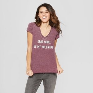 Ladies Valentine’s graphic tee (XL)